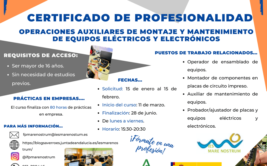 Certificado de Profesionalidad