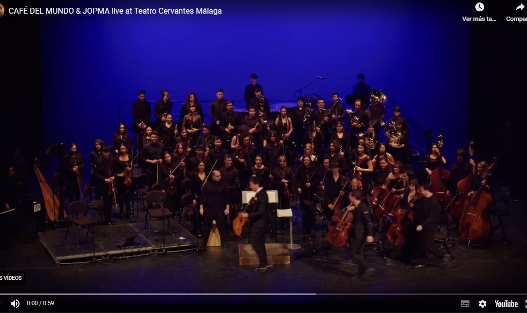 Café del Mundo y JOPMA en Teatro Cervantes de Málaga
