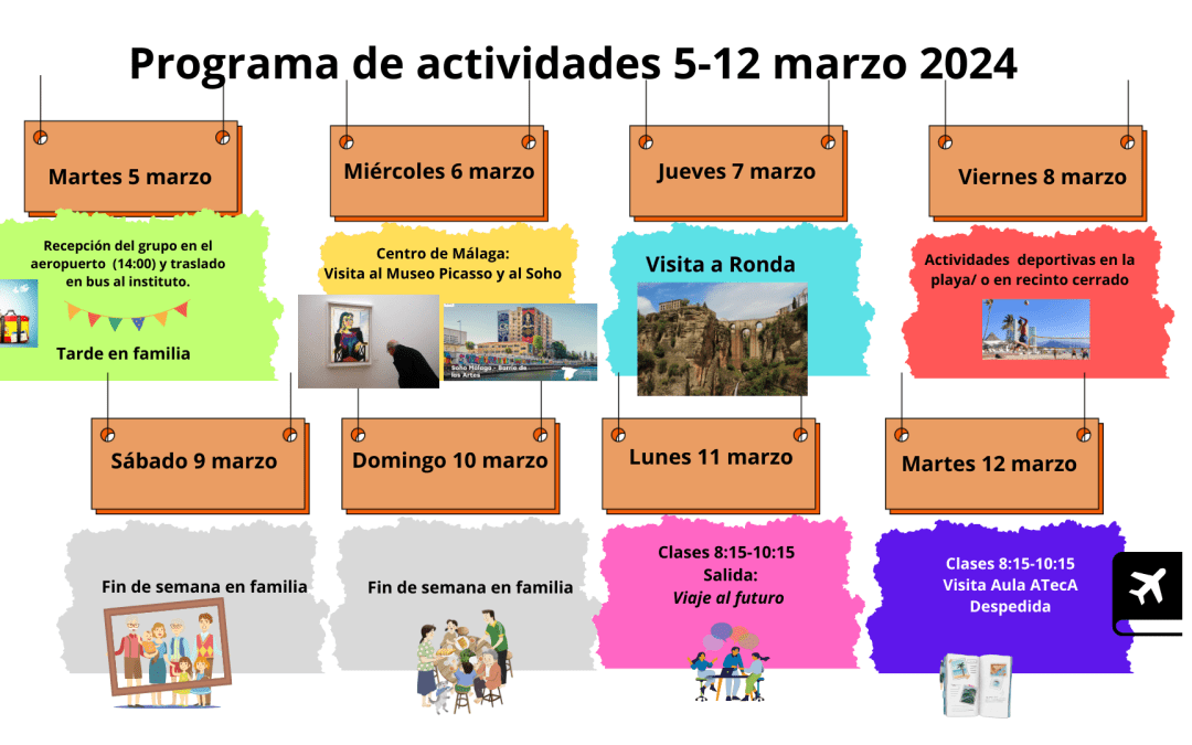 Programa de actividades 2024