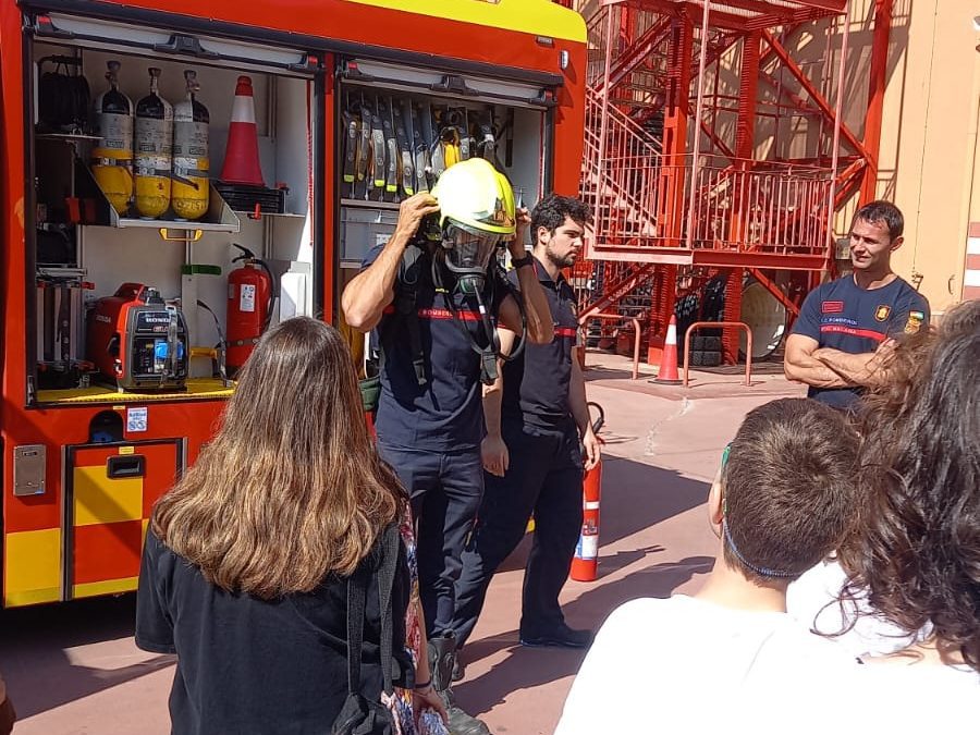 Visita al Parque de Bomberos