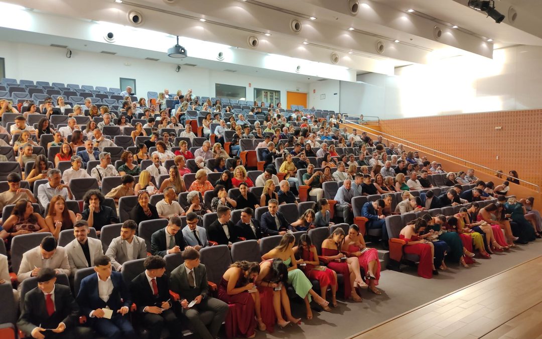 Acto de graduación de 2º de bachillerato