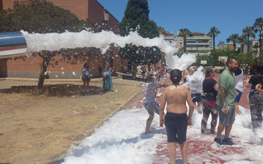 ¡Despedimos el curso con una fiesta de la espuma!