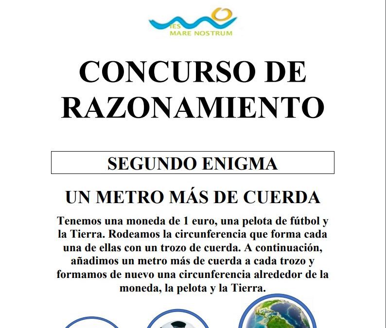 Concurso de Razonamiento – Segundo Enigma