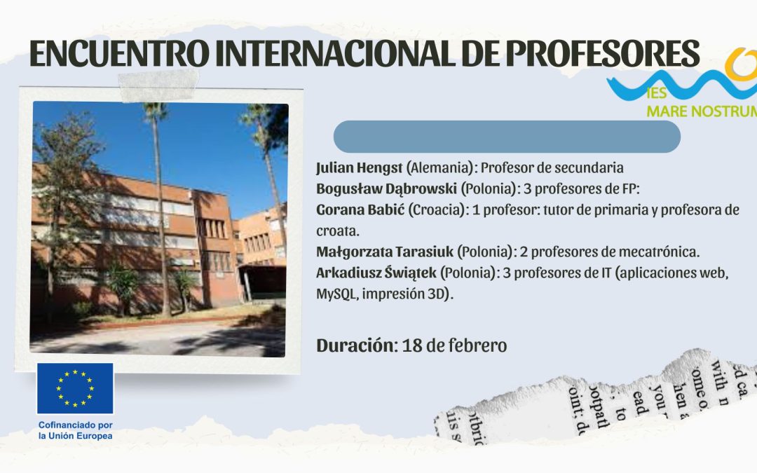 Encuentro internacional de profesores